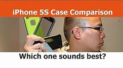 The WORST iPhone 5S Case for Sound - Otterbox Preserver vs. LifeProof Fre/Nuud vs. Incipio Atlas ID