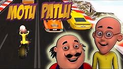 Motu Patlu Bike Racing Game Gameplay | Fun Video for Kids