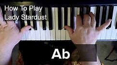 'Lady Stardust' David Bowie Piano Lesson