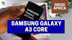 Samsung Galaxy A3 Core unboxing and review