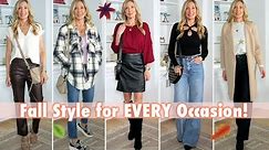 12 Stylish Fall Outfit Ideas for Women Over 40, 50, 60! Fall 2023 Lookbook