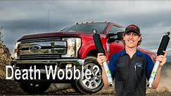 How to fix DEATH WOBBLE on Ford F-250 & F-350 | Dual Steering Stabilizer