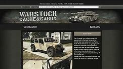 GTA V Franklin purchase army vehicles on Warstock Cache & Carry