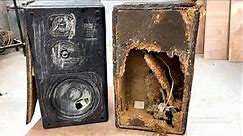 Restoration three_ way speaker system Restore and make enclosures for Pioneer speakers
