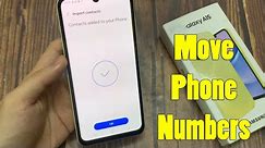 How to Copy Contacts in SAMSUNG Galaxy A15 – Move Phone Numbers