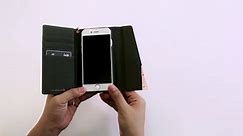 Case-Mate iPhone 8 Case - WRISTLET FOLIO - Premium Pebbled Leather - Protective Design for Apple...