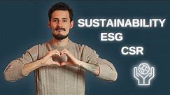 Sustainability, ESG, CSR - Czym się różnią i co to zrównoważony rozwój? | BizMentor