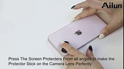 Ailun Camera Lens Protector for iPhone 13 6.1" ＆ iPhone 13 Mini 5.4",Tempered Glass,9H Hardness,Ultra HD,Anti-Scratch,Easy to Install,Case Friendly [Does not Affect Night Shots][2 Pack]
