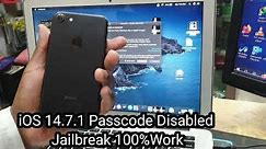 iOS 14.7.1 Passcode Jailbreak Very Easy 100% Work iphone 6S, 6S Plus, 7, 7 Plus, 8, 8 Plus, X, 2021