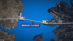 Mile Long Bridge over Hubbard Creek Reservoir closed for major repairs