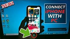 How to Connect iPhone to PC? (2023)