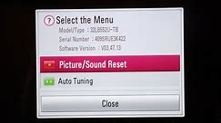 Where & How To Check LG TV Model/Serial Number