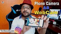 HOW TO CONNECT YOUR MOBILE CAMERA WITH PC | USE MOBILE CAMERA AS WEBCAM IN OBS STUDIO