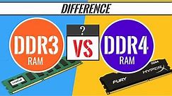 What is the between difference DDR3 vs DDR4 RAM