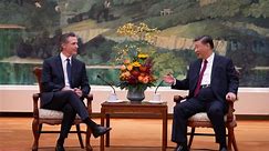 Newsom: For US and China, 'divorce is not an option'
