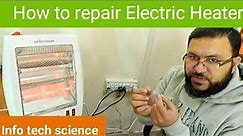 How to replace Electric rod in Heater|Repair Electric Heater@infotechscience