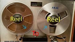 Part 2: How to Thread a Reel to Reel and play tape