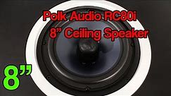 Polk Audio RC80i 8 inch Ceiling speaker
