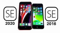 iPhone SE 2020 vs iPhone SE 2016 速度对比测试