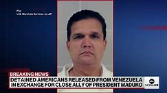 10 Americans detained in Venezuela released in prisoner exchange