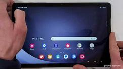 Samsung Galaxy Tab A9 Plus: How to take a screenshot/capture?