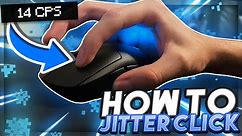 HOW TO JITTER CLICK AND AIM! (Tutorial + Ranked Skywars Keyboard & Mouse Sounds)