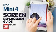 iPad mini 4 LCD Touch Screen Glass Replacement