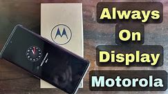 Always On display For Motorola Edge 40 Neo device 🔥