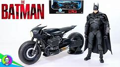 "BATCYCLE" McFarlane THE BATMAN Movie DC MultiVerse Vehicle | Review