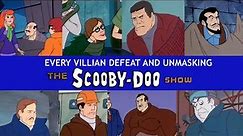 The Scooby Doo Show - Every Villian Defeat And Unmasking SEASON 1 [HQ]