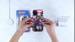 Head Case Designs Officially Licensed Justice League Movie Man of Steel Superman Logo Art Hard Back Case Compatible with Apple iPhone 15 Pro