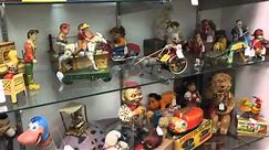 Amazing vintage tin litho and battery toy collection just in at Gannon's Antiques