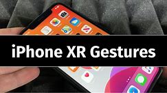 iPhone XR Gestures | Top iPhone Gestures for beginners
