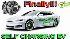 SELF CHARGING ELECTRIC CAR | Self Chargine Ev | Tesla | Chargeless Ev | Self Powered EV