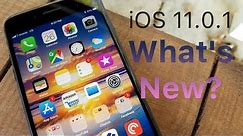 iOS 11.0.1 is Out! - What's New?