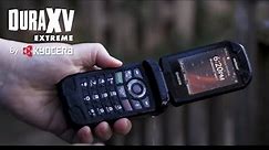 Kyocera DuraXV Extreme on Verizon - Intelligent, Compact and Virtually Indestructible Flip Phone