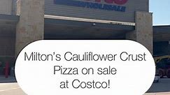 @Costco Wholesale Sale! The 2-Pack of @MiltonsCraftBakers Roasted Vegetable Thin & Crispy Cauliflower Pizza is $3.40 off through 10/22! It’s the best! #MiltonsCraftBakersPartner #MiltonsCraftBakers #Costco #GlutenFree