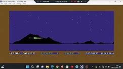 Space Action - Commodore 64 - Hoxs64 - Windows 11