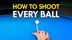 Pool Lesson | How to Shoot Every Ball - Step by Step