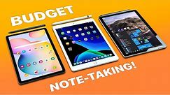 iPad 7th gen + 8th gen vs Tab S6 Lite vs Surface Go 2 - BUDGET Note-taking!