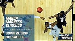 Kemba Walker leads UConn past San Diego State in the 2011 Sweet 16