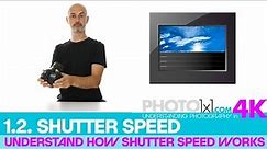 SHUTTER SPEED explained (in 4 minutes) - Beginner Course Lesson #2