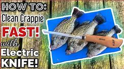 The BEST Way to Clean Crappie!!!! FAST & EASY!