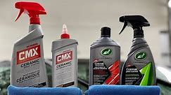 CMX vs. Hybrid Solutions - Comparing Mothers and Turtle wax - ceramic polishes and spray coatings!
