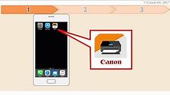 Enabling printing from a smartphone (iOS) - 1/2 (TS8100 series)