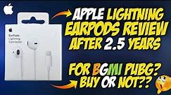 Apple Lightning Earpods Review After 2.5 Years🔥 Best Lightning Earphones for BGMI?