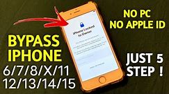 Bypass iPhone Locked To Owner How To Unlock - JUST 5 STEP ( iCloud Unlock Service ) All iOS Support