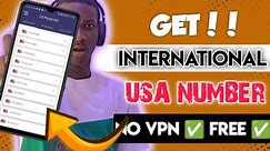 How to Get a Free USA Phone Number for SMS Verification | Free US Number for Apps & Websites