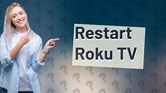 How do I restart my Roku TCL TV?