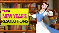 Disney Top 10 New Year's Resolutions